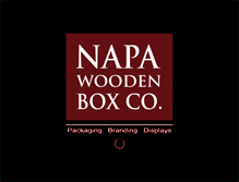 Tablet Screenshot of napawoodenbox.com